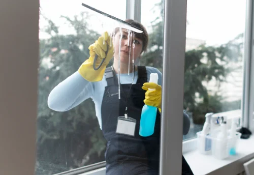 Nettoyage de vitres intérieures et extérieures à Sainte-Consorce